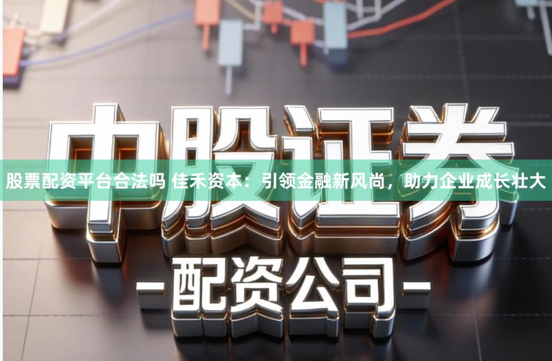 股票配资平台合法吗 佳禾资本：引领金融新风尚，助力企业成长壮大