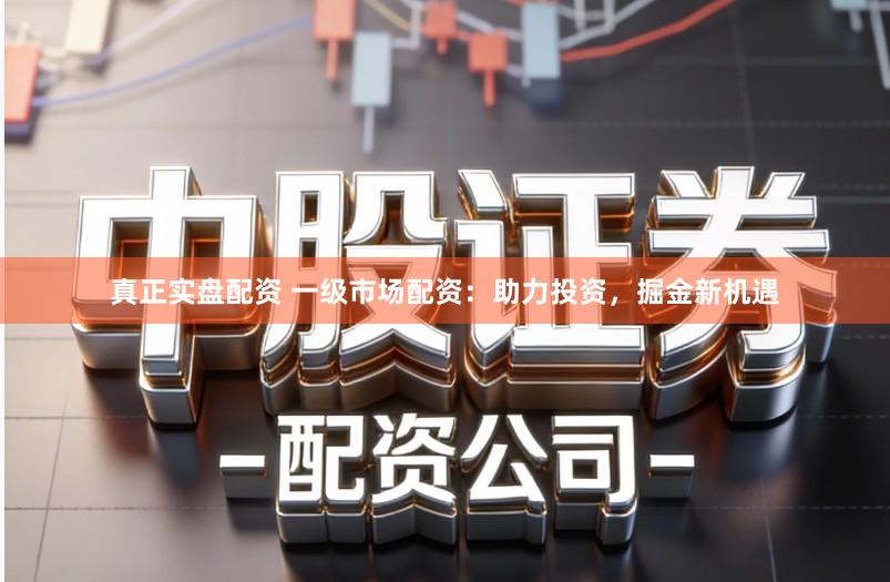 真正实盘配资 一级市场配资:助力投资,掘金新机遇