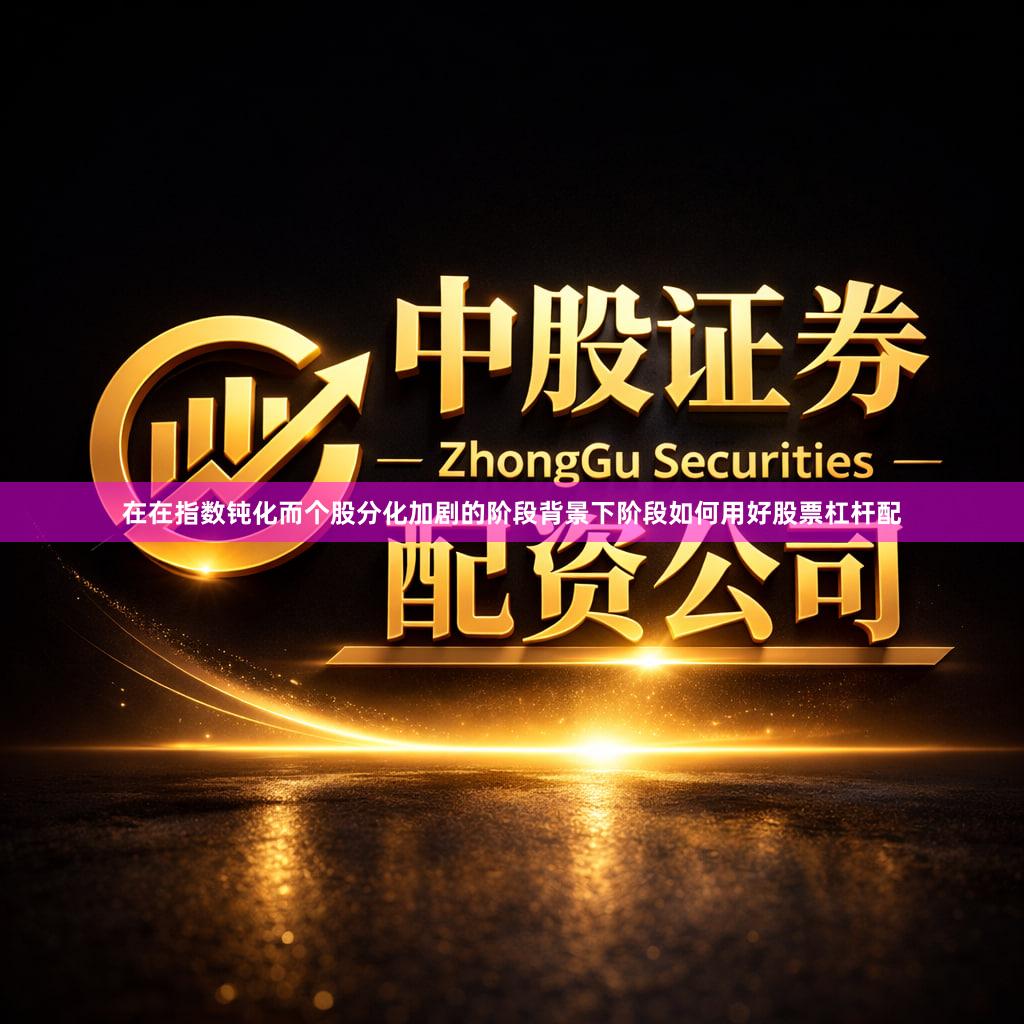 在在指数钝化而个股分化加剧的阶段背景下阶段如何用好股票杠杆配