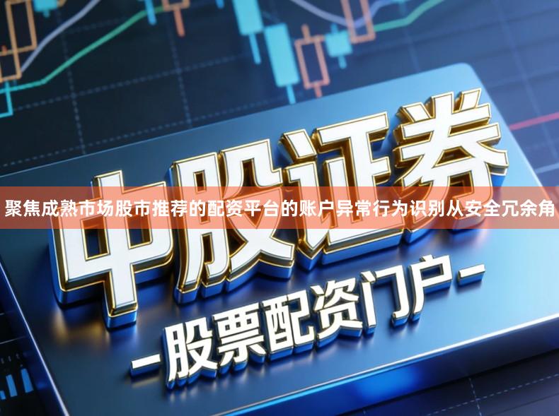 聚焦成熟市场股市推荐的配资平台的账户异常行为识别从安全冗余角